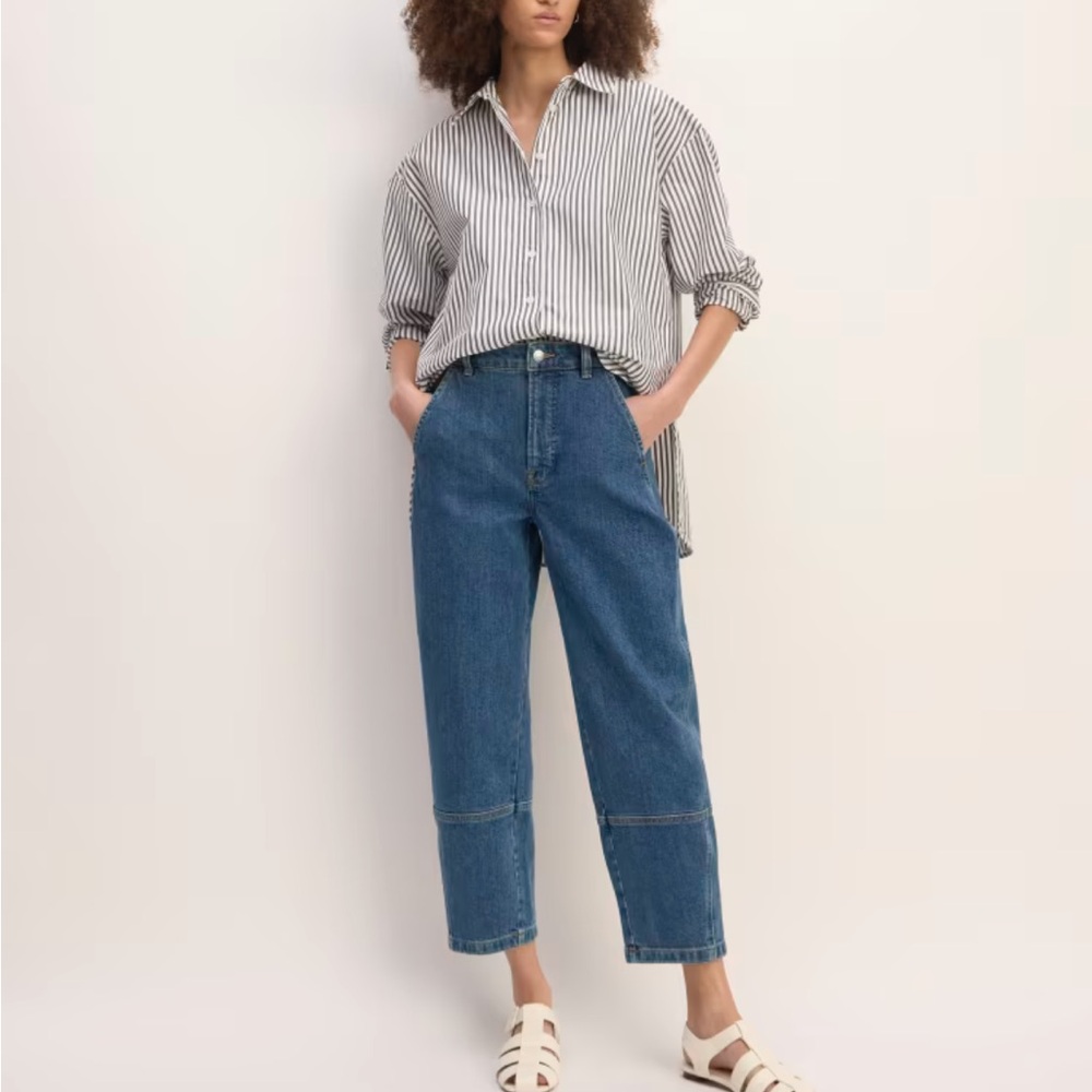 Everlane The Utility Barrel Pant Women’s 27 Regular in Denim